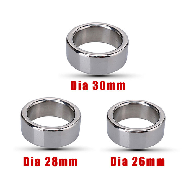 26mm 28mm 30mm Glans Ring Penis Sleeves Foreskin Correction Ring Male Sex  Ring Delay Cockring Sex Toy for Men Stainless Steel 18 - AliExpress